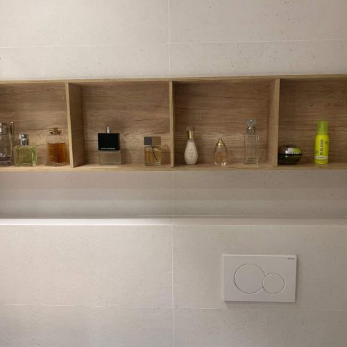 Baño matrimonio mobiliario Aja grifería Ramon Soler(1)